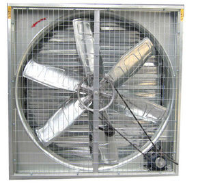 गुणवत्ता  Poultry Greenhouse Cooling Fans Negative Pressure 1380mm Plant Growing कारखाना
