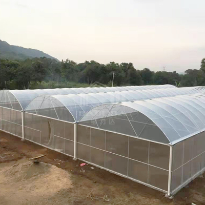 BAOLIDA 24x40m सिंगल-स्पैन ग्रीनहाउस 150 माइक्रोन PE फिल्म के साथ