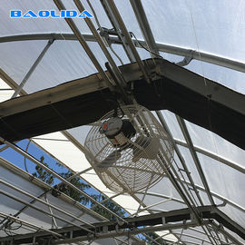 ग्रीनहाउस ब्लैकआउट परदा सिस्टम स्वचालित प्रकाश अभाव 8m - 12m