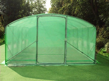 त्वरित स्थापित फिल्म ग्रीनहाउस तम्बू विरोधी कीट छोटे आकार पारदर्शी