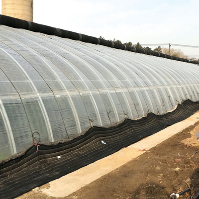 शीत क्षेत्र के लिए निष्क्रिय सौर रजाई सुरंग सिंगल स्पैन ग्रीनहाउस