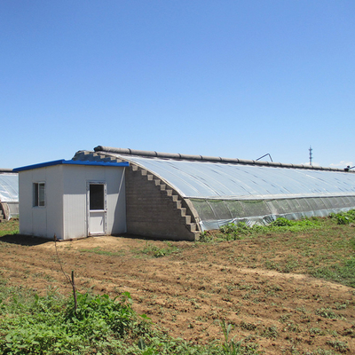 शीत क्षेत्र के लिए निष्क्रिय सौर रजाई सुरंग सिंगल स्पैन ग्रीनहाउस
